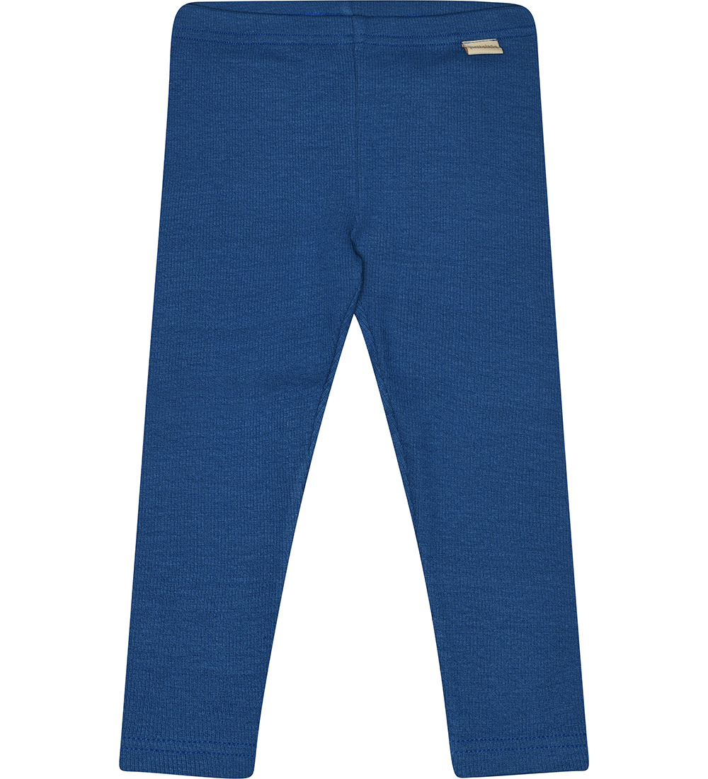 Petit Piao Leggings - Rib - Modaal - Deep Kobalt
