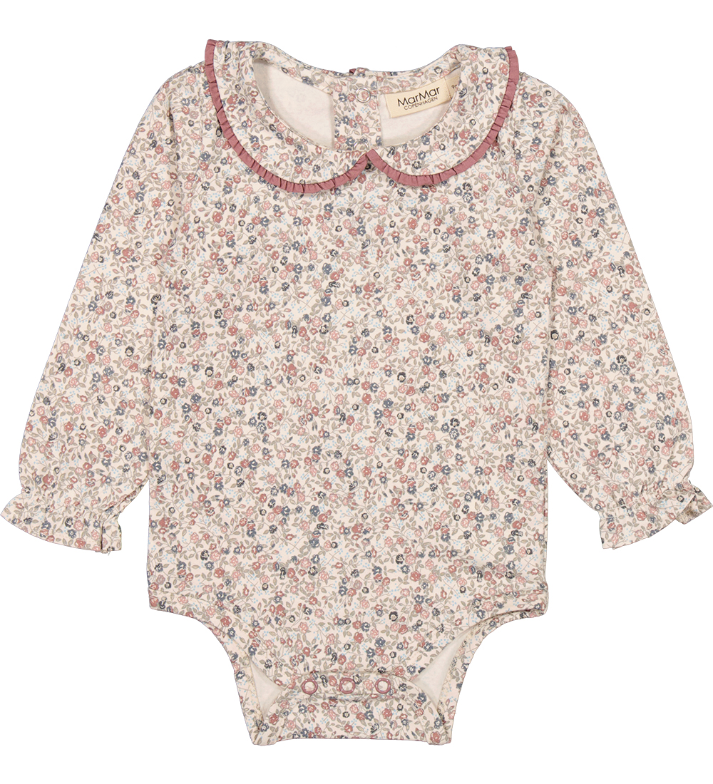 MarMar Bodysuit L/æ - Brynn - Deep Peony
