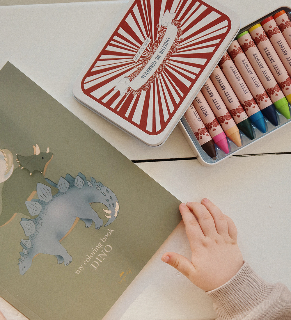 Konges Sløjd Crayons - 10 pcs - Couleur De Carnaval