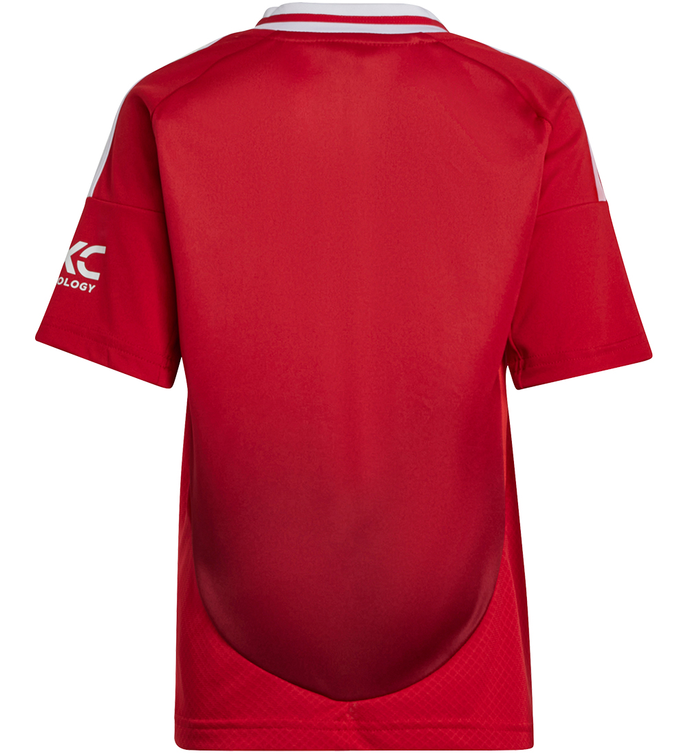 adidas Performance Fótboltabúningur - MUFC H Mini - Rautt/Hvítur
