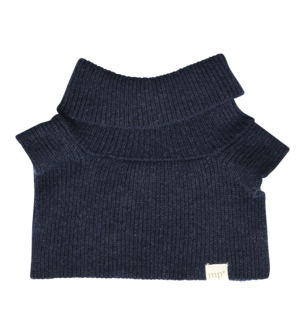 MP Hálskragi - Prjónað - Ull - Dark Denim Melange