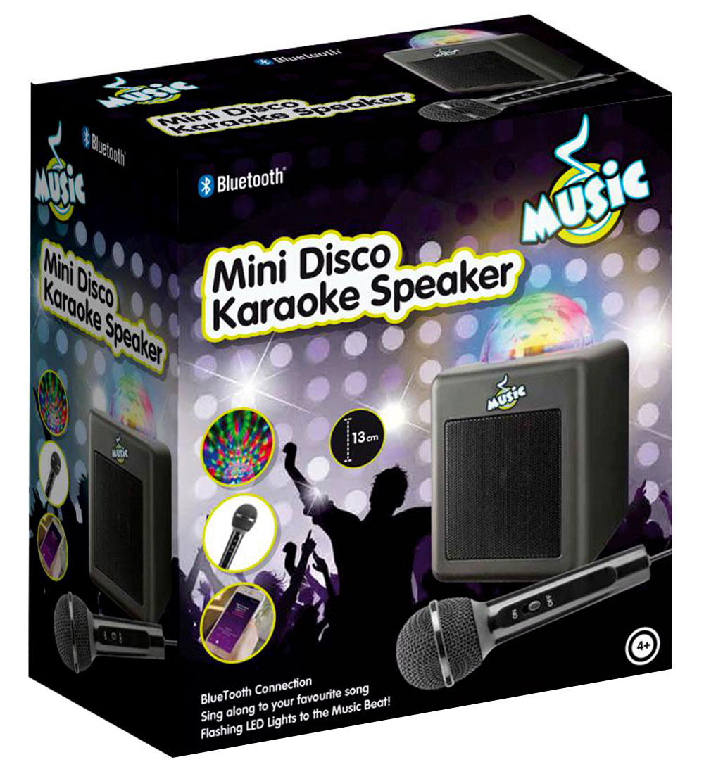 Music Karaoke set - Disco Speaker w. Microphone