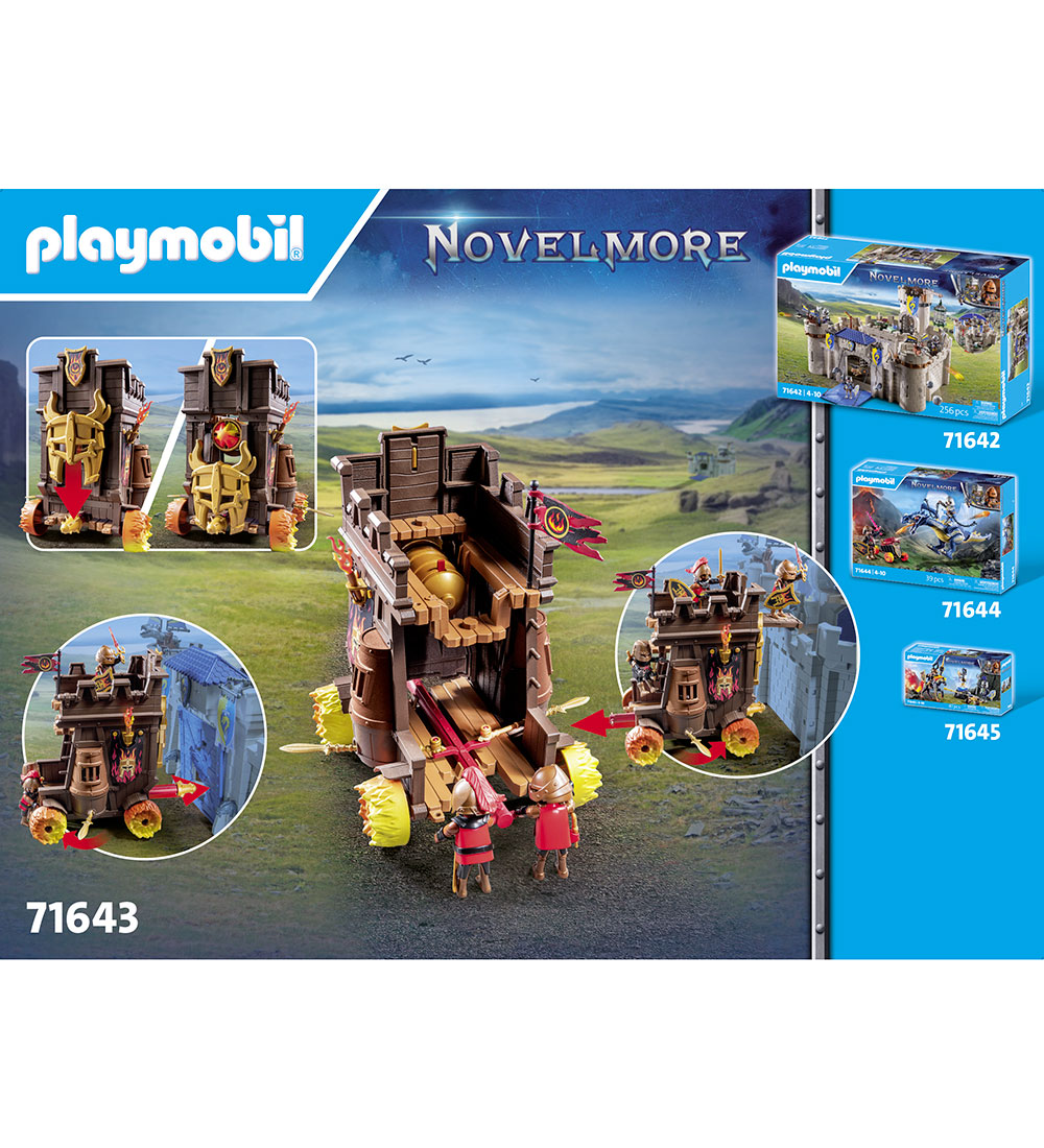 Playmobil Novelmore - Angriffsfahrzeug mit Feuerkanone - 71643 -