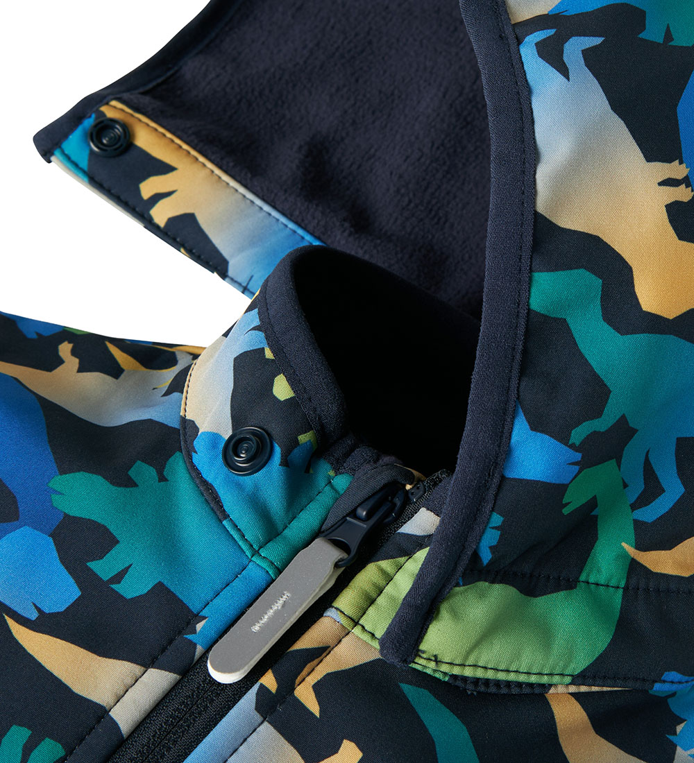 Name It Softshell Jacket w. Fleece - NmmMalta05 - Dark Sapphire/