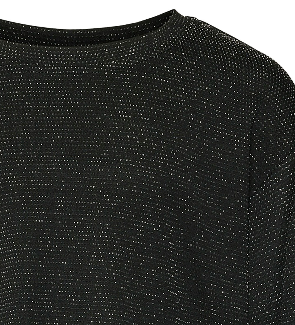 Vero Moda Girl Bluse - VmKanva - Black/Silber Lurex