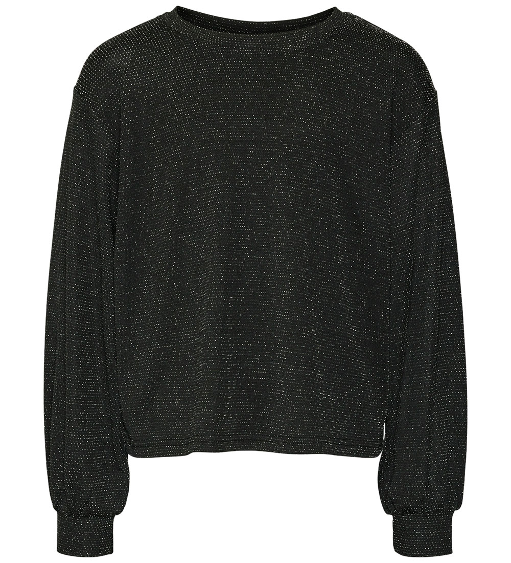 Vero Moda Girl Bluse - VmKanva - Black/Silber Lurex