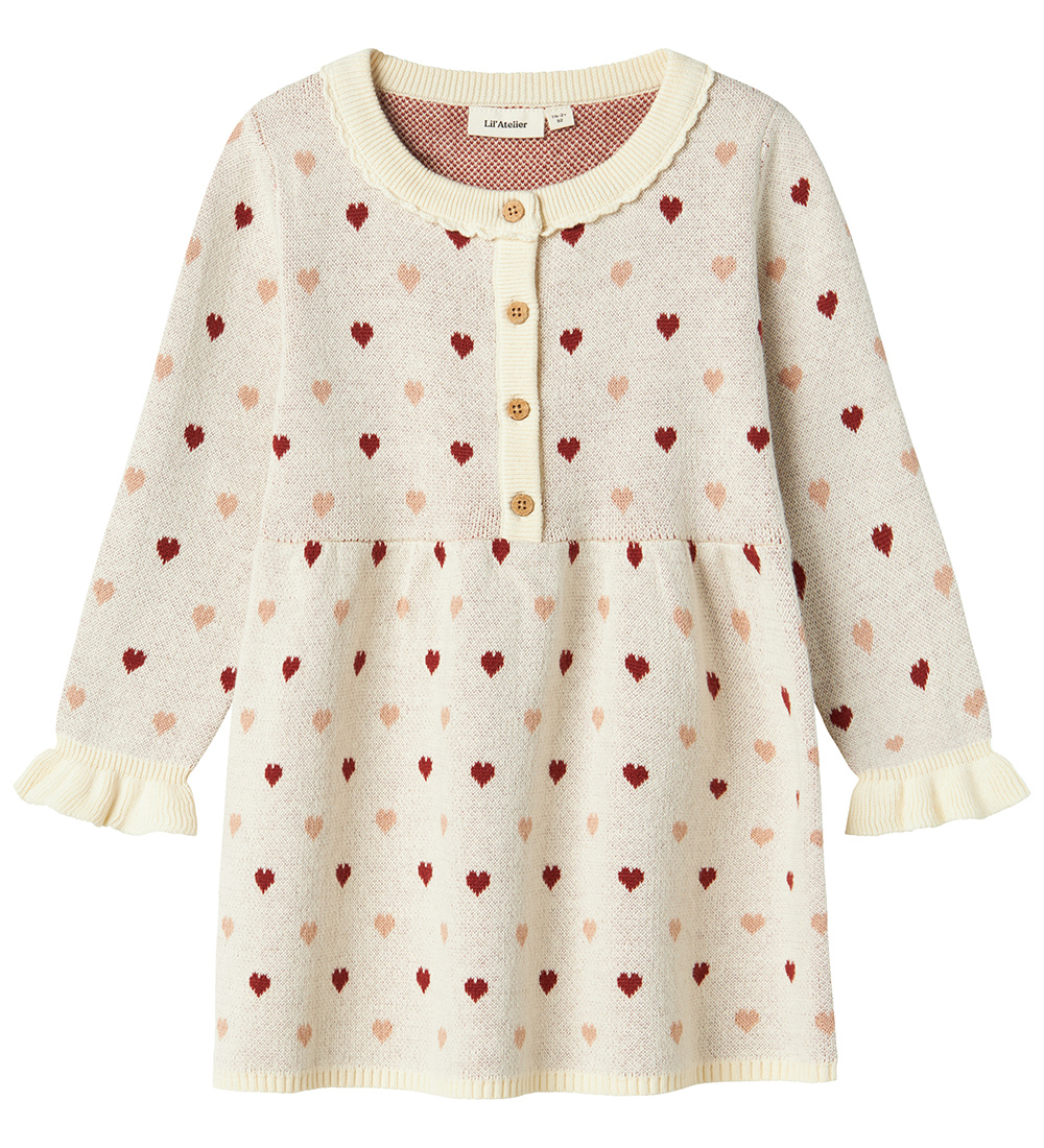 Lil' Atelier Cardigan - Knitted - NmfSaran - Turtledove