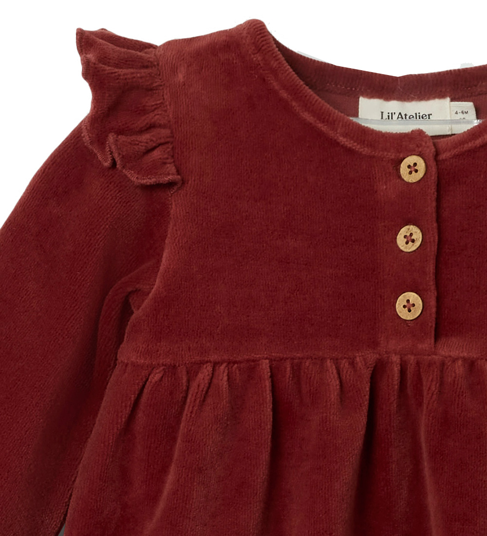 Lil' Atelier Kleid - NbfSaga - Spiced Apple