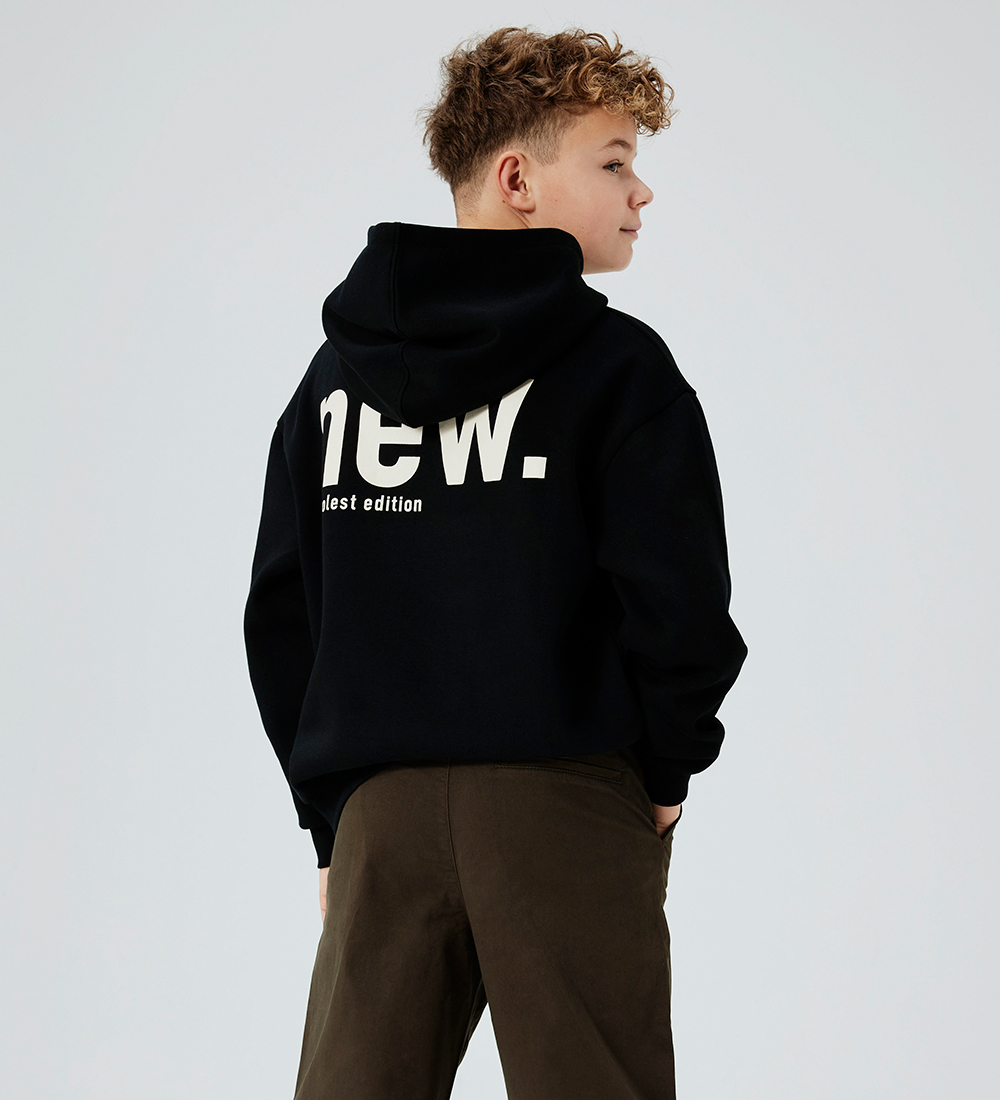 Name It Kapuzenpullover - NkmOsvild -Black