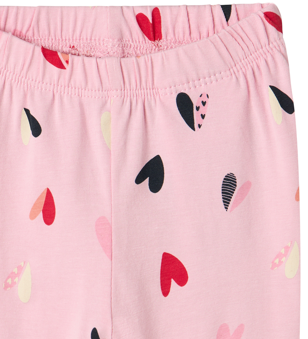 Name It Leggings - NbfOlivie - Roseate Spoonbill
