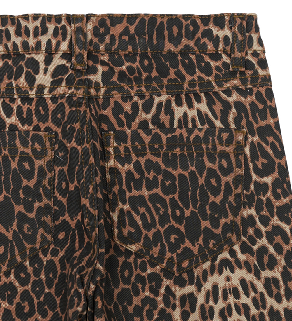The New Jeans - Denim - TnLolo - Feather Gray w. Leopard Print