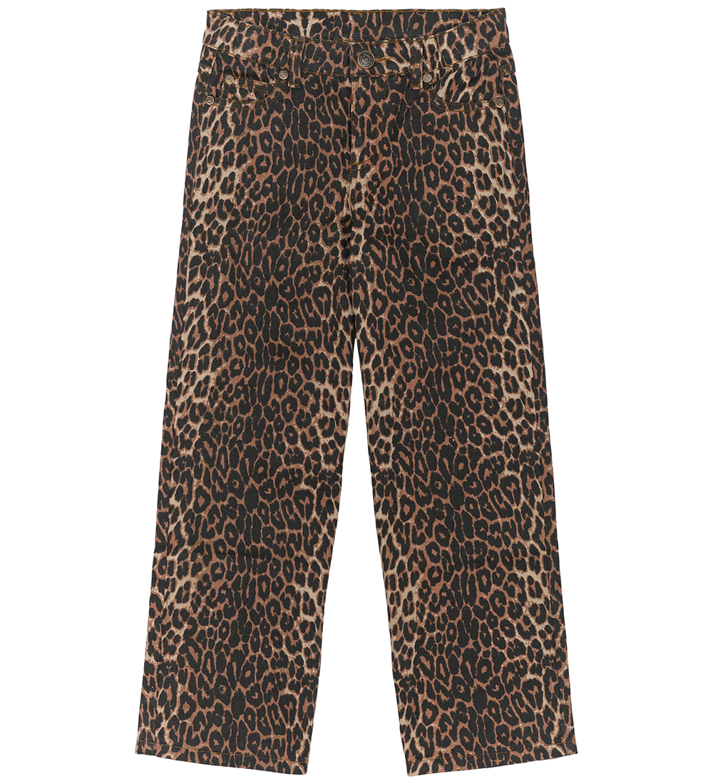 The New Jeans - Denim - TnLolo - Feather Gray w. Leopard Print