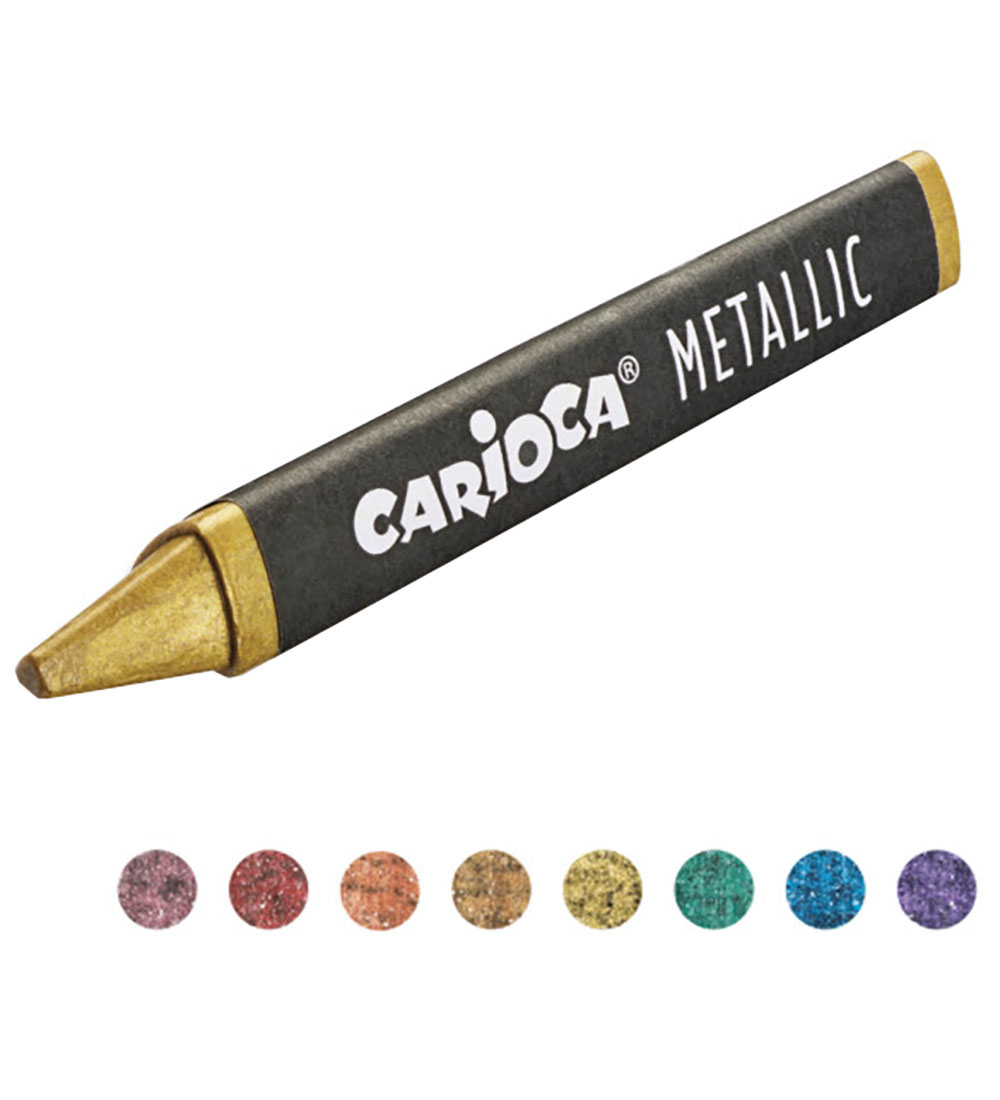 Carioca Waskleuren - 8 stk - Metallic