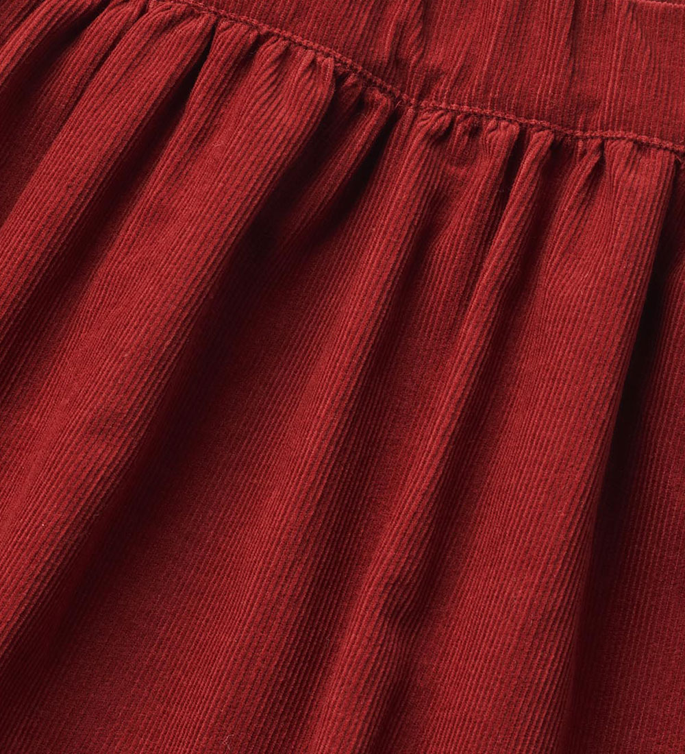 Wheat Skirt - Corduroy - Sissi - Cherry Red