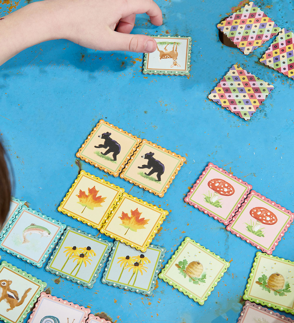 Eeboo Game - Memory Game - Busy Woods