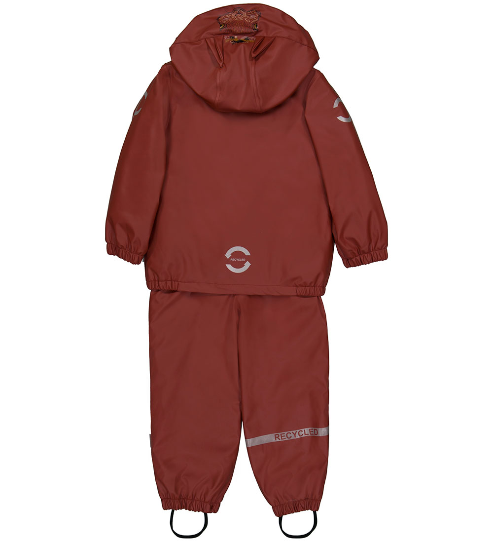 Mikk-Line Regnföt M. Thermo/Beisli - PU - Rec Warm - Henna