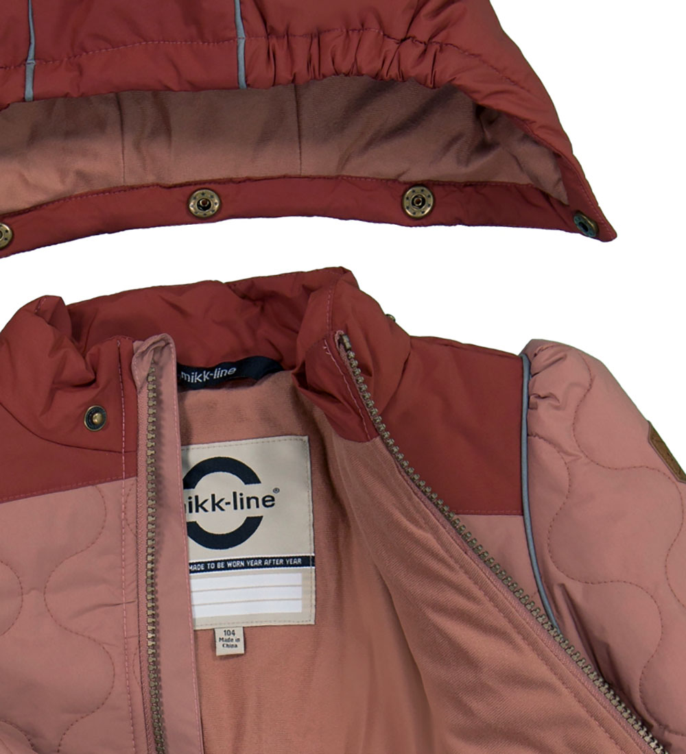 Mikk-Line Thermo Jacket w. Lining - Burlwood