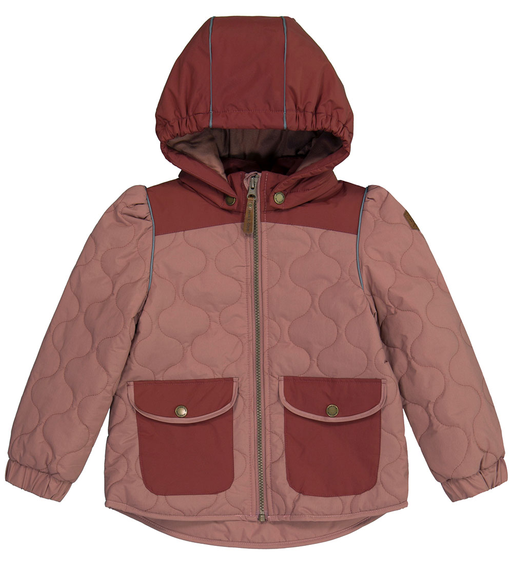 Mikk-Line Thermo Jacket w. Lining - Burlwood