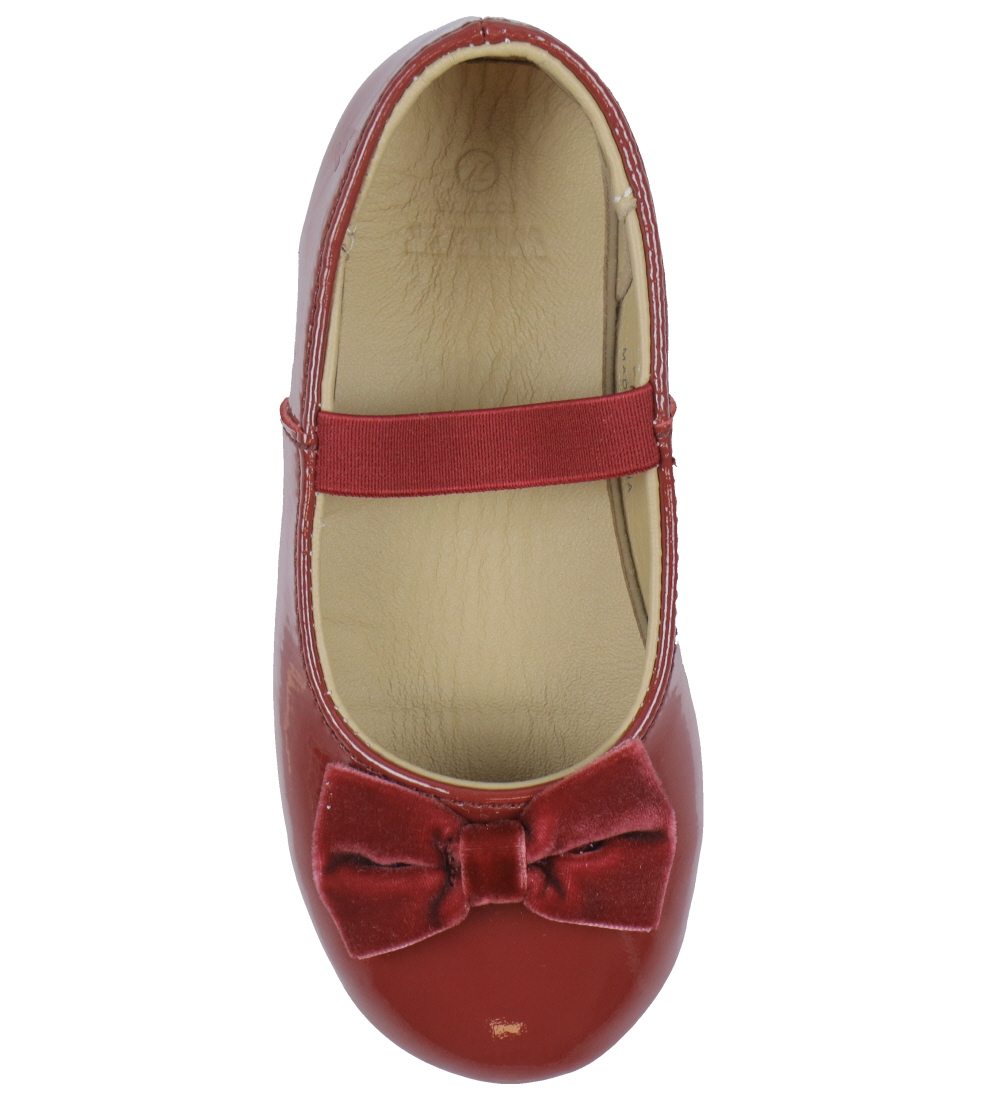 Wheat Ballerinas - Rosa - Cherry Red