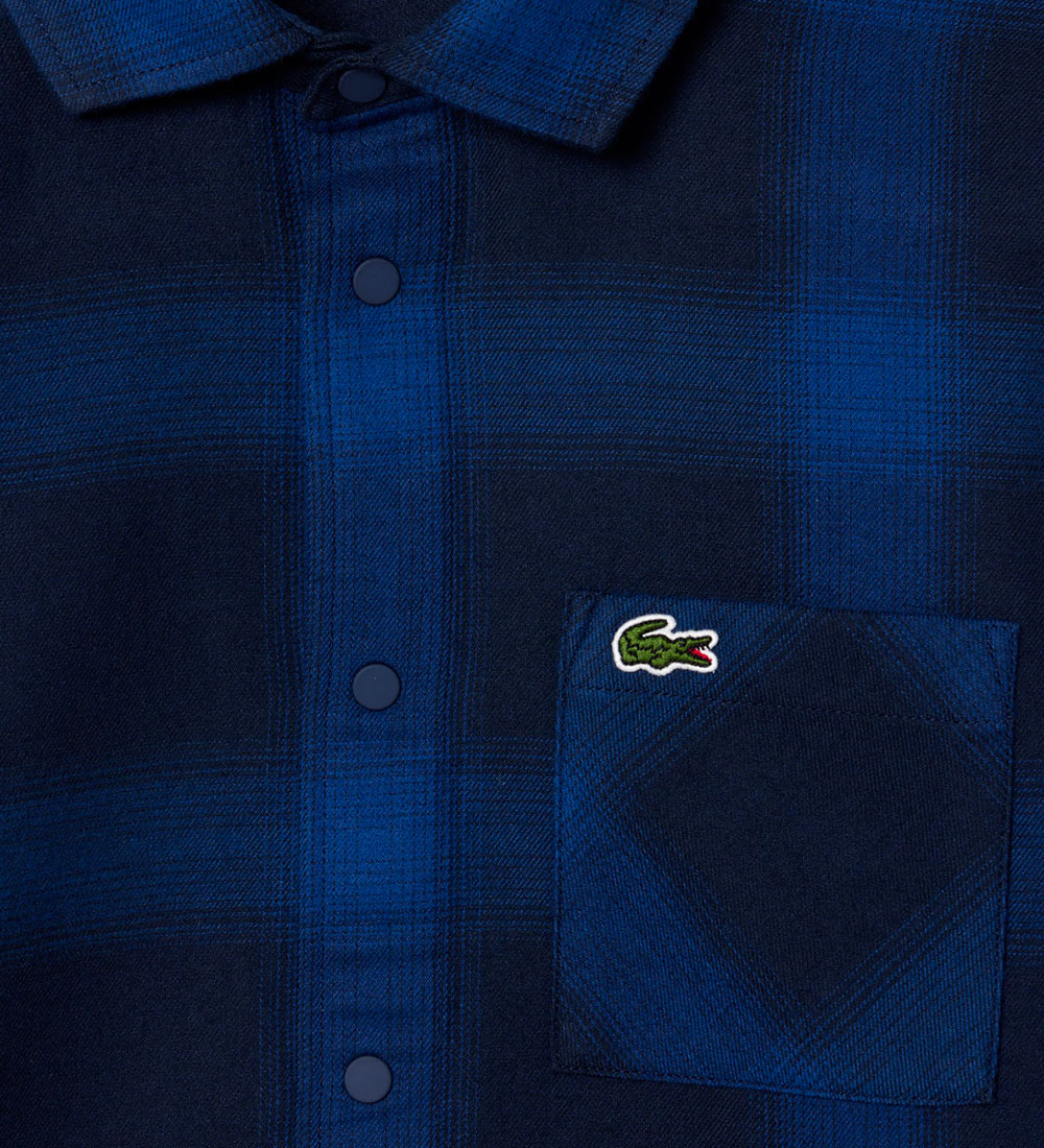 Lacoste Hemd - Navy Blue/Multi