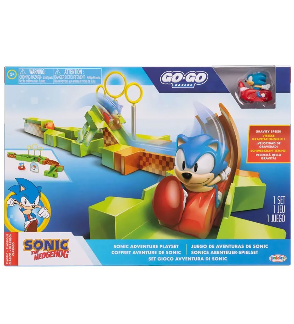 Sonic Play Set - Go Go Racers - Sonic