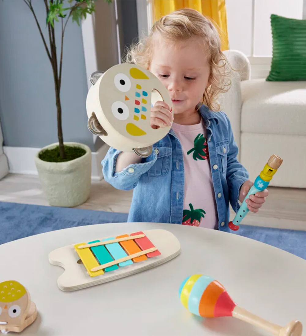 Fisher-Price - Music Instrument Set - Wood - 6 Parts
