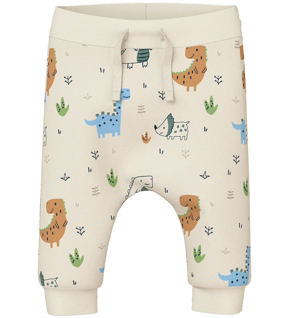 Pantalon Name It - NbmVroels - Summer Sable/Dinosaurs