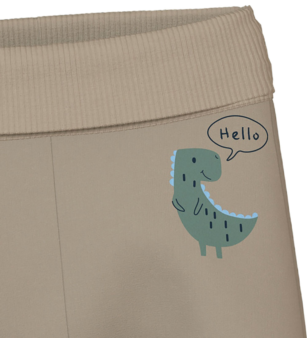 Name It Trousers - NbmVonne - Weathered Teak/Hello/Dinos