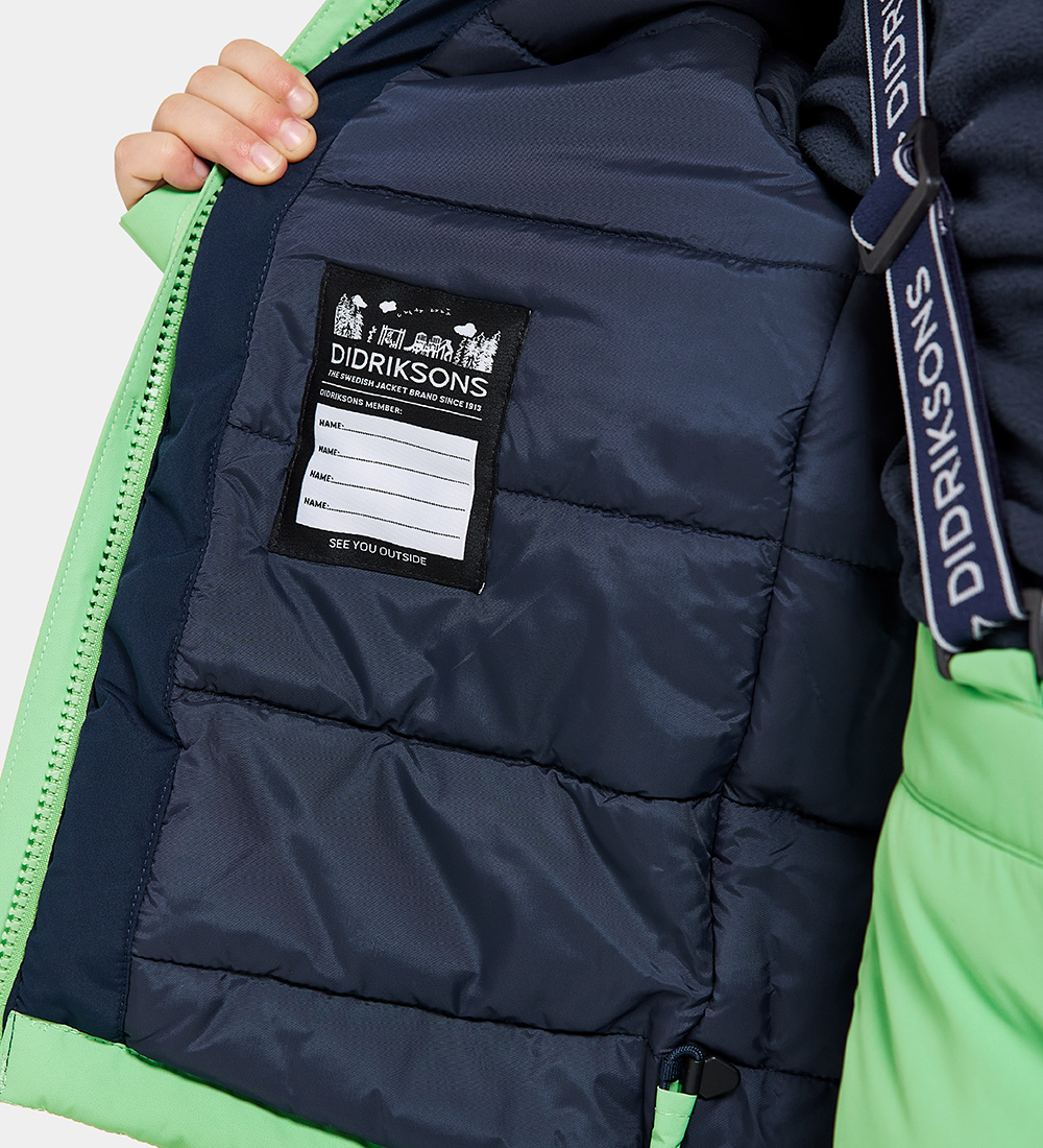Didriksons Ski set - Skare - Dusty Lime
