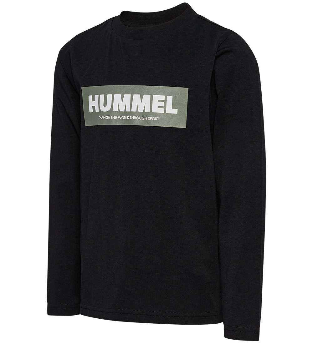 Hummel Pyjama Set - 2 Parts - HmlNolan - Black/Army