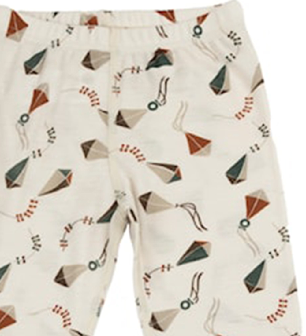 Katvig Leggings - ull - Off White M. Drekar