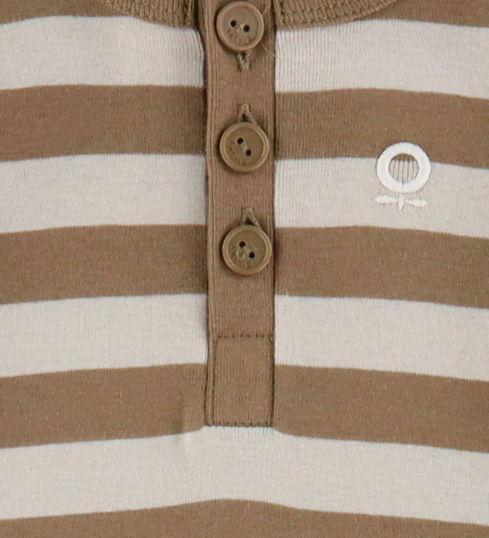 Katvig Jumpsuit - Brown/Beige Striped