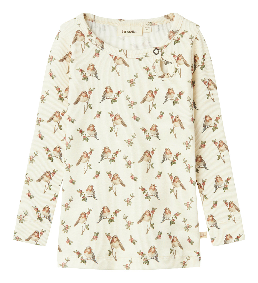 Lil' Atelier Bluse - NmfGavo - Turteltaube