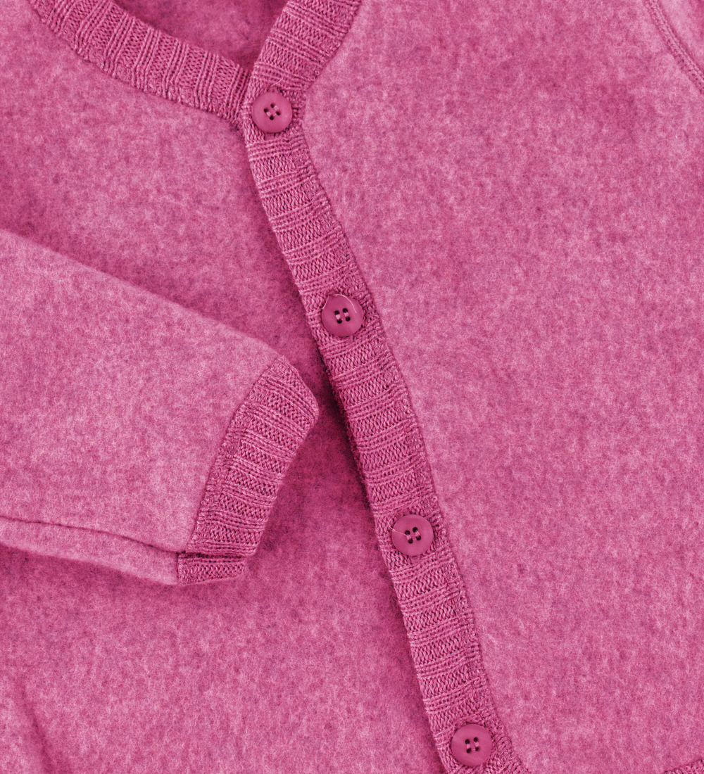 Joha Cardigan - Wool - Raspberry