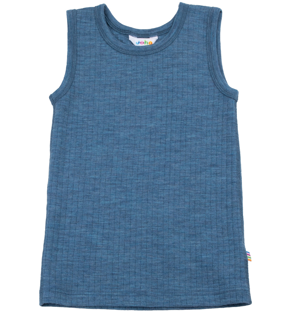 Joha Undershirt - Wool - Denim Blue
