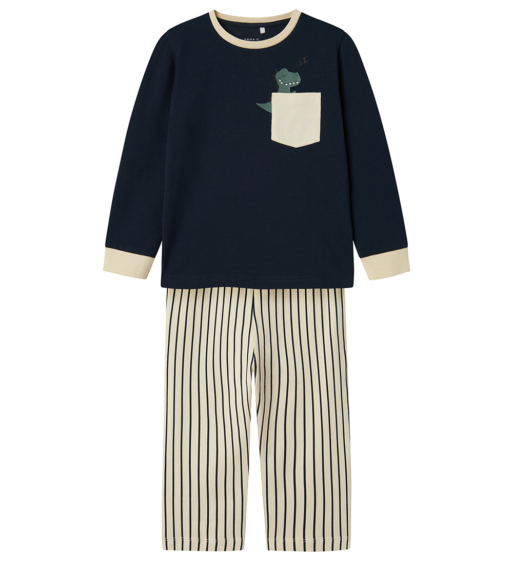 Name It Pyjama Set - NmmRade - Dark Sapphire
