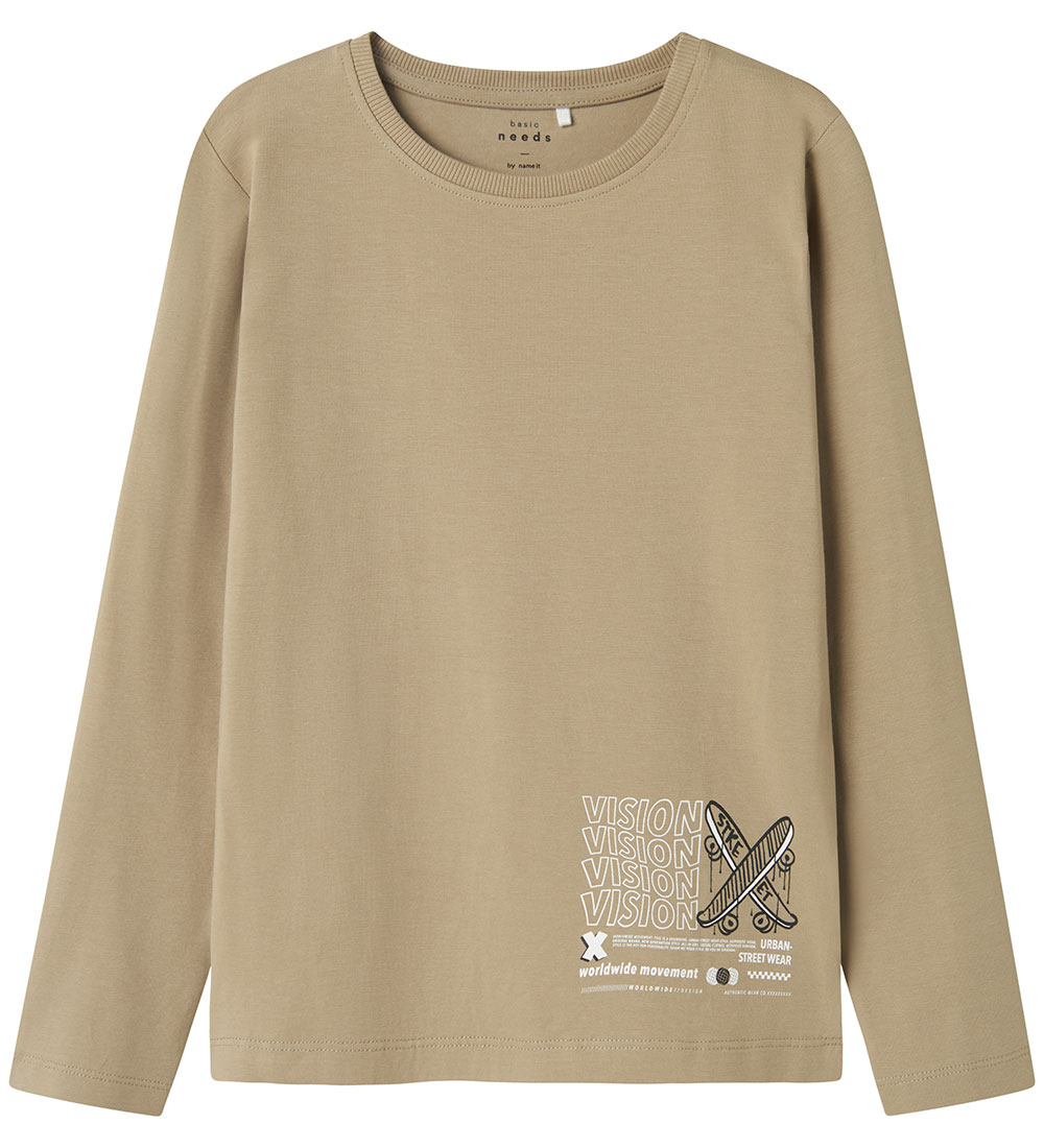 Name It Blouse - NkmVuX - Weathered Teak/Vision