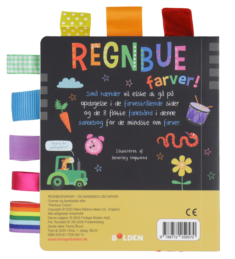 Forlaget Bolden Senses Book - Rainbow colors!