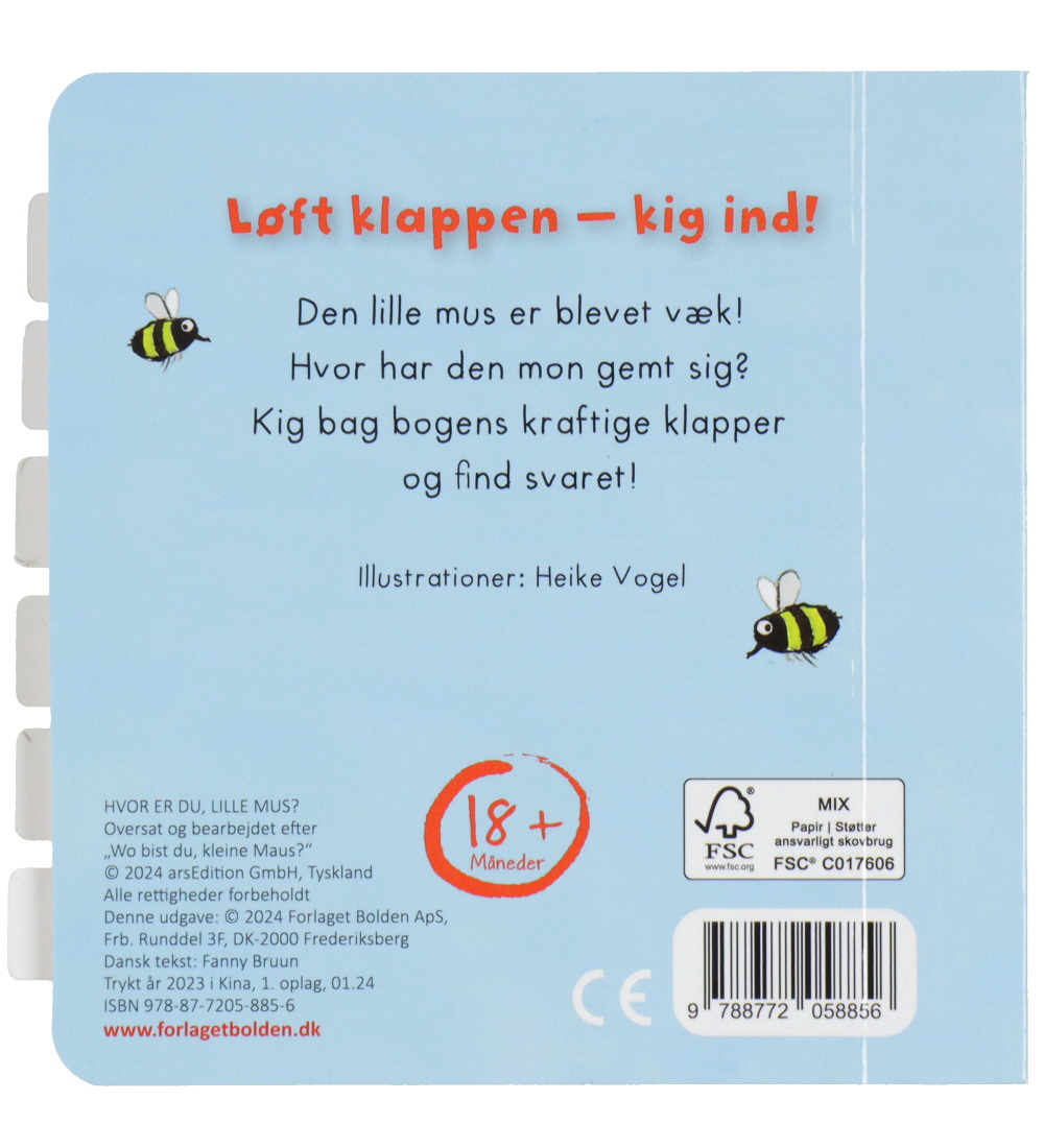 Forlaget Bolden Book w. Clap - Where Are You Little Mouse?