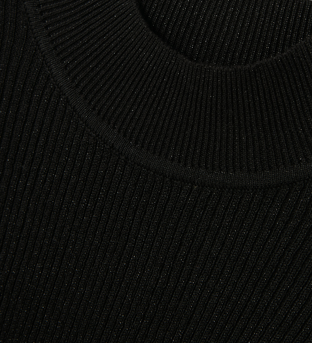 Name It Tröja - Stickad - NkfRia - Black m. Glitter