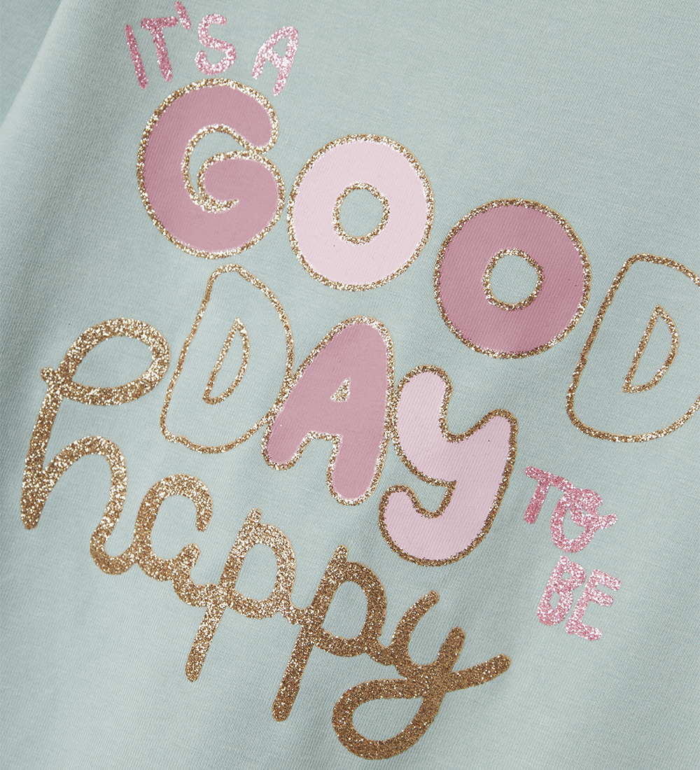 Name It Blouse - NmfVix - Gray Mist/Good Day