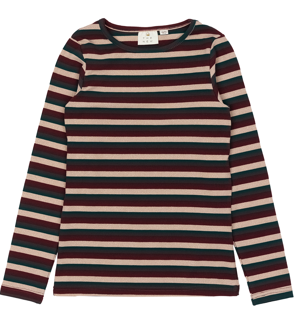 The New Blouse - Rib - TnMadeline - Multi Stripe