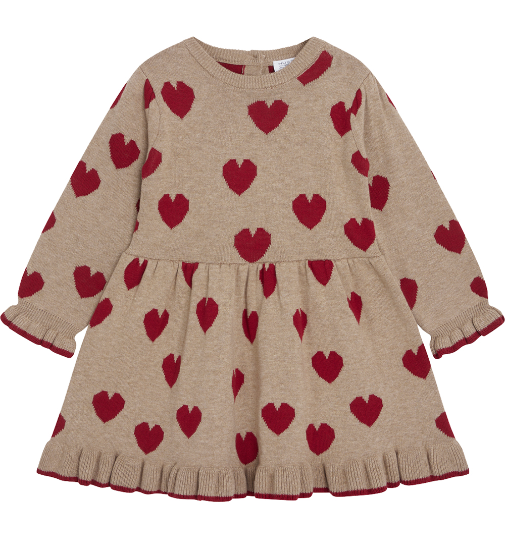 Hust and Claire Kleid - Strick - Karina - Biscuit Melange