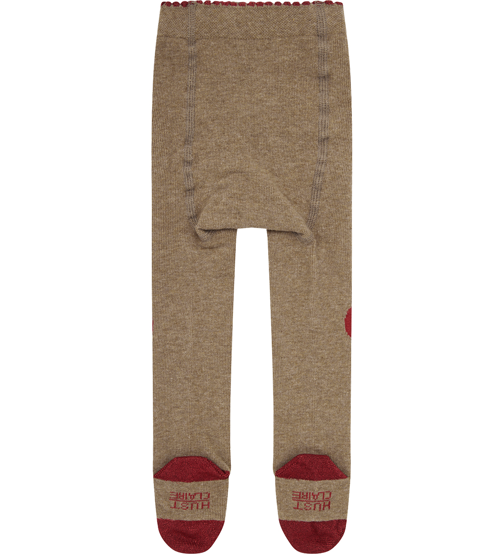 Hust and Claire Tights - Frankie - Biscuit Melange