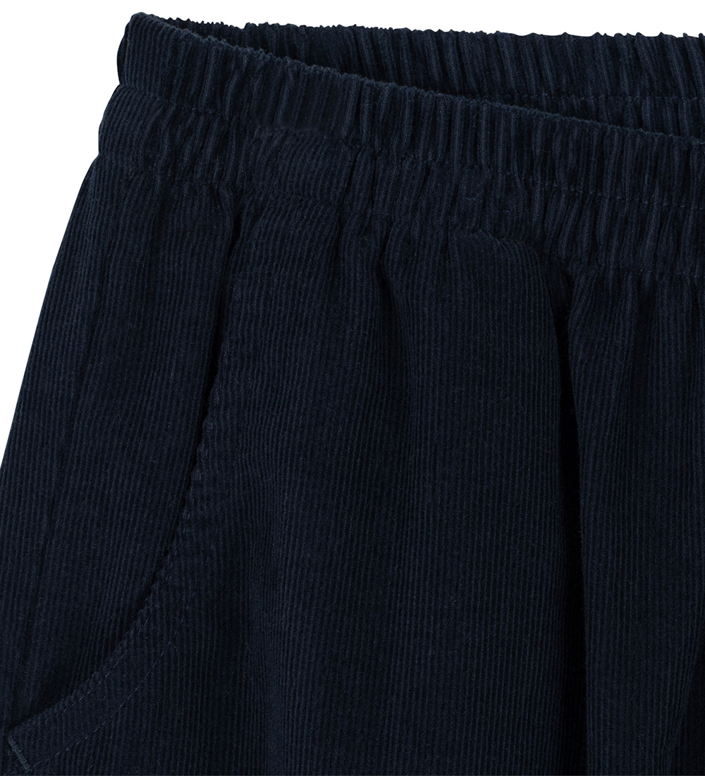 Pantalon en Velours Côtelé Konges Sløjd - Stylo - Total Eclipse