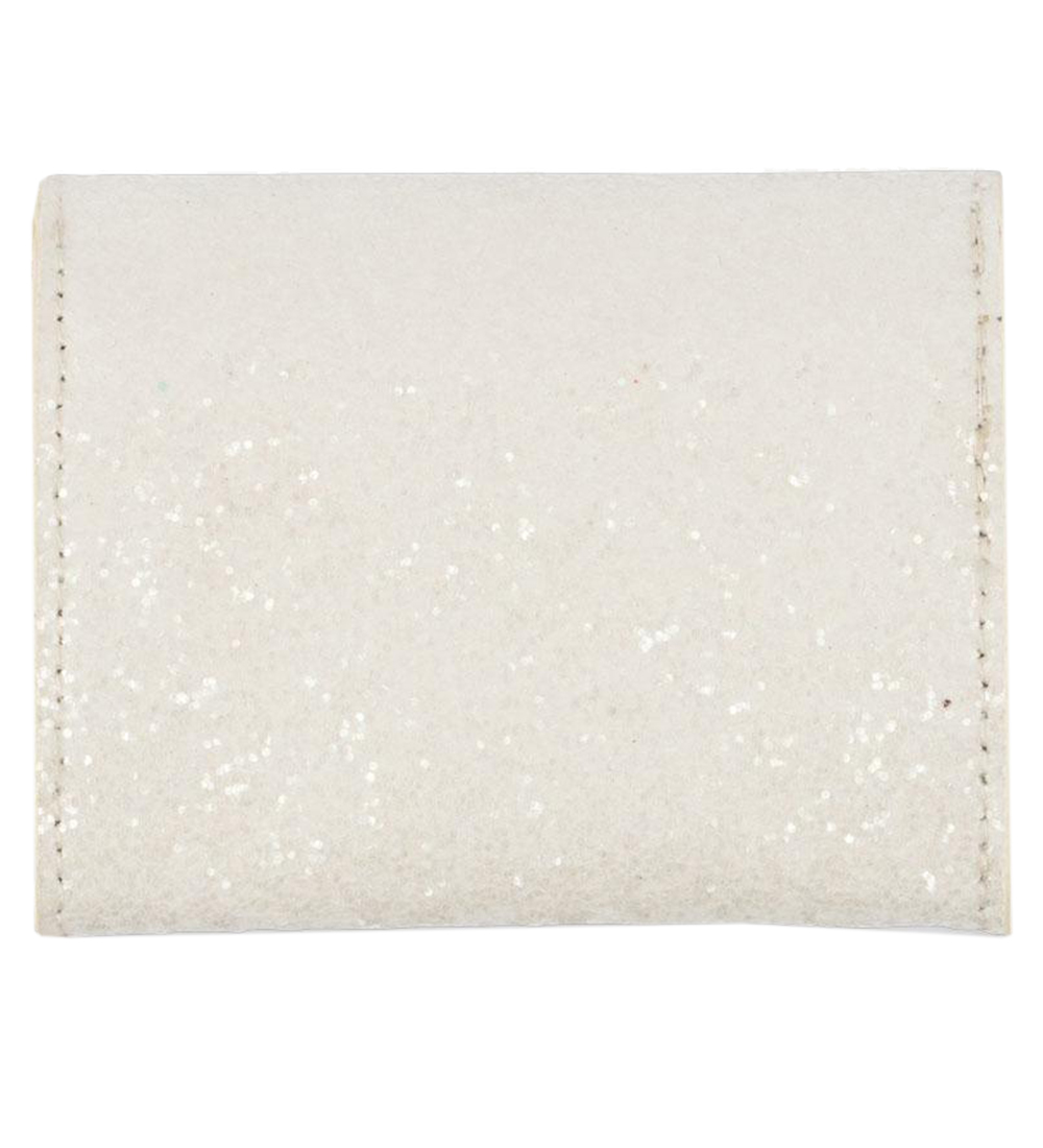 Konges Sløjd Wallet - Love Letter - Cream Glitter w. Heart