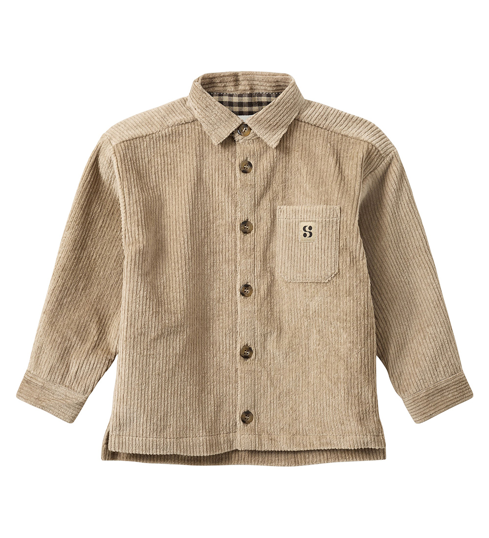 Sofie Schnoor Hemdjacke - Cord - Soft Beige