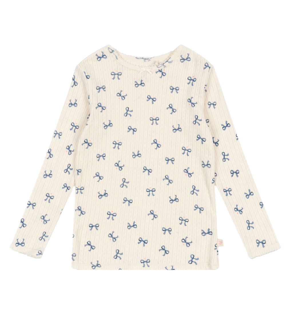Konges Sløjd Blouse - Minnie - Bow Blue