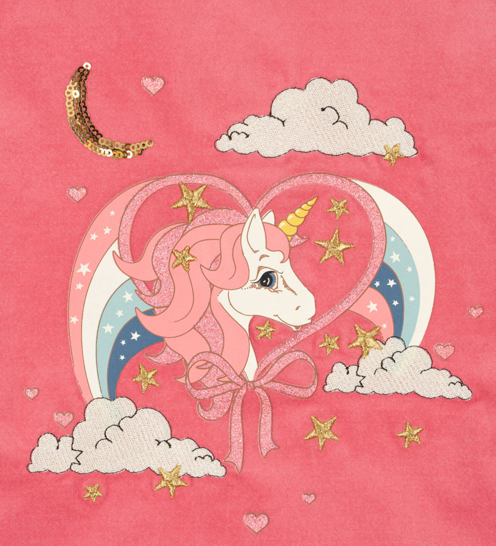 Konges Sløjd Dress - Lucky Spencer - Velvet - Flamingo Plume