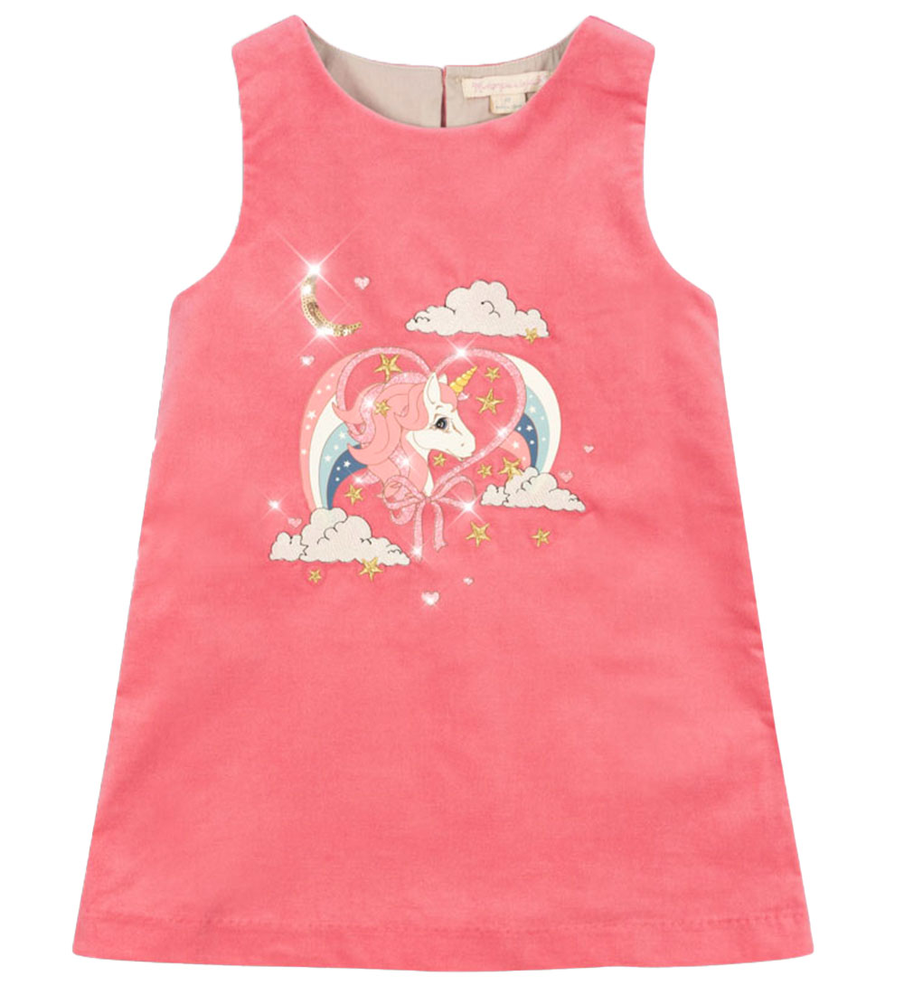 Konges Sløjd Dress - Lucky Spencer - Velvet - Flamingo Plume